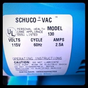 Schucco Suction Vacuum